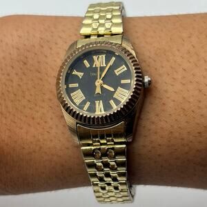 Gold & Black Bay Studio Watch